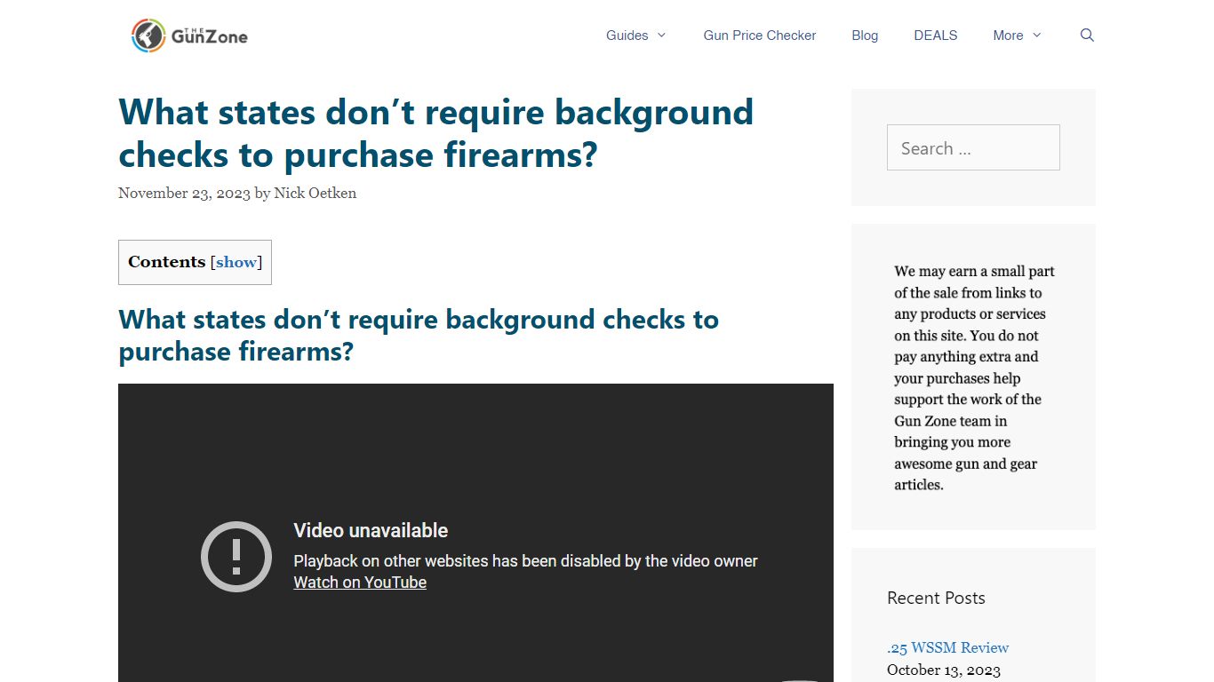 What states don't require background checks to purchase firearms ...